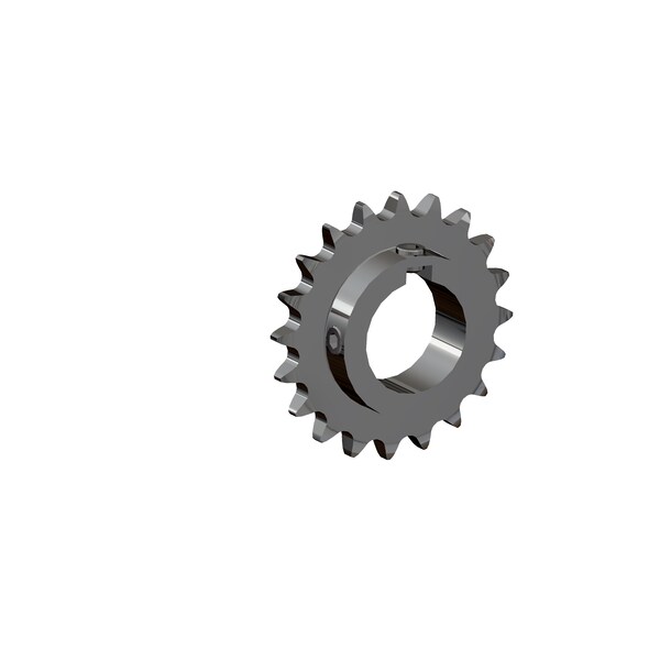 Senqcia Maxco H80B20F 2-15/16 Inch Bore Keyway & 2 Set Screws Fb Hardened Tooth H80B20F2-15/16